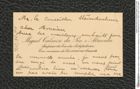 Nachlass Franz Steindachner, Brief von Miguel Calmondu Pin e Almeida an Franz Steindachner (01.07.1907), Inv.Nr. 72.04, Seite 1